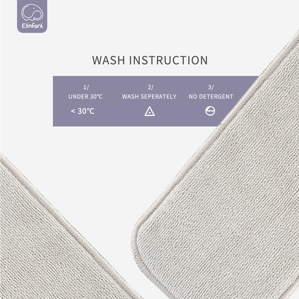 Elinfant 3 layers gray microfi - Pampers Diaper Premium Care recension och pris