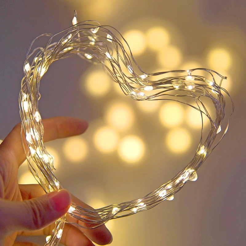 10M 5M 3M 2M Copper Wire LED T - Led Fairy String Lights recension och pris