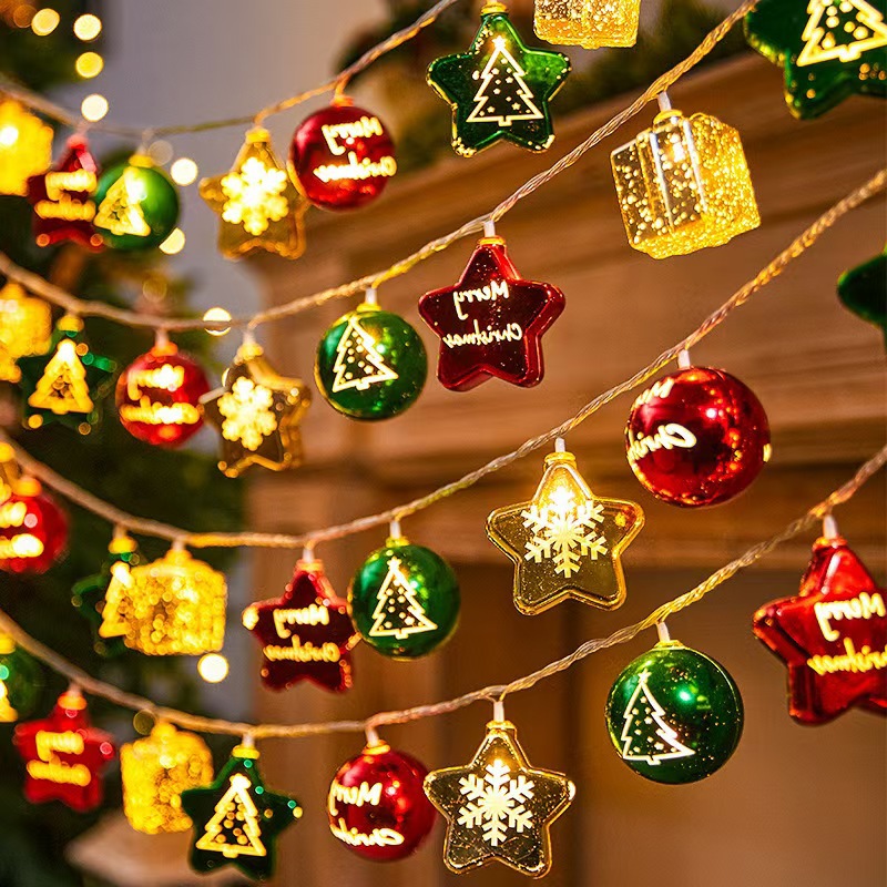 1.5M Christmas Ball Star LED S - Led Fairy String Lights recension och pris