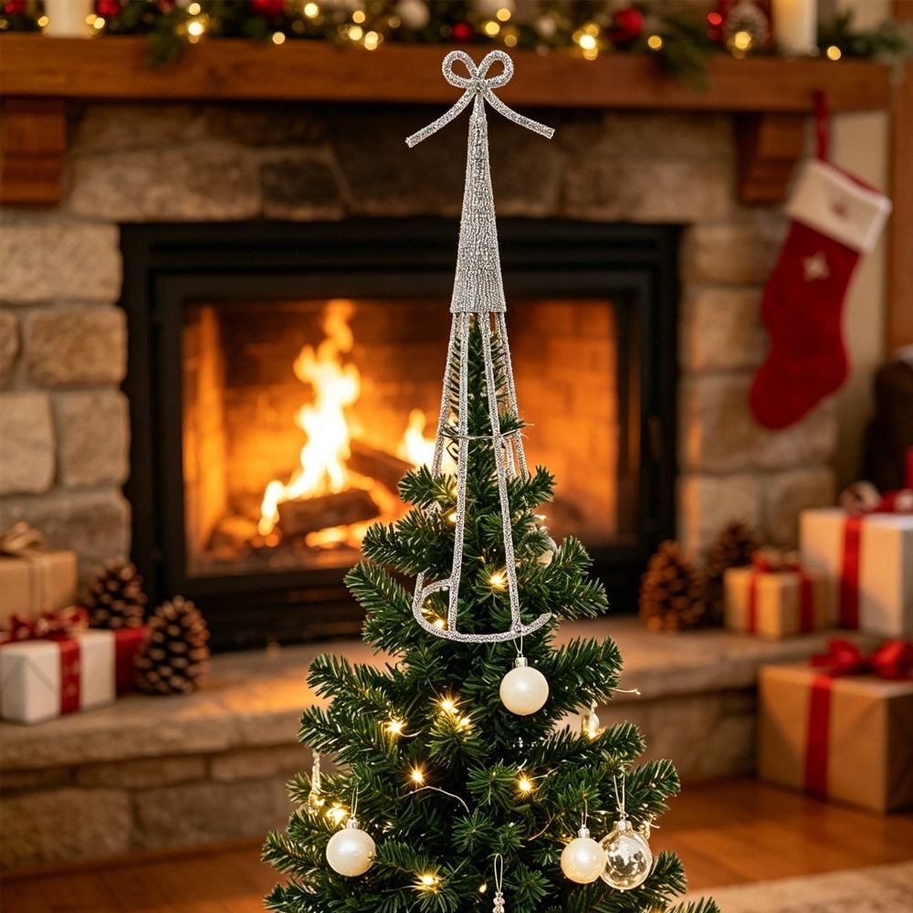 Wrought Iron Christmas Tree To - Star Tree Topper recension och pris