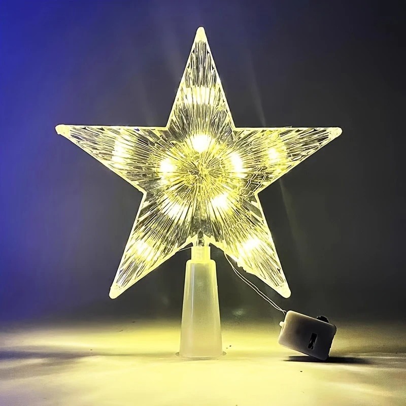 15cm Christmas Decoration Glow - Star Tree Topper recension och pris