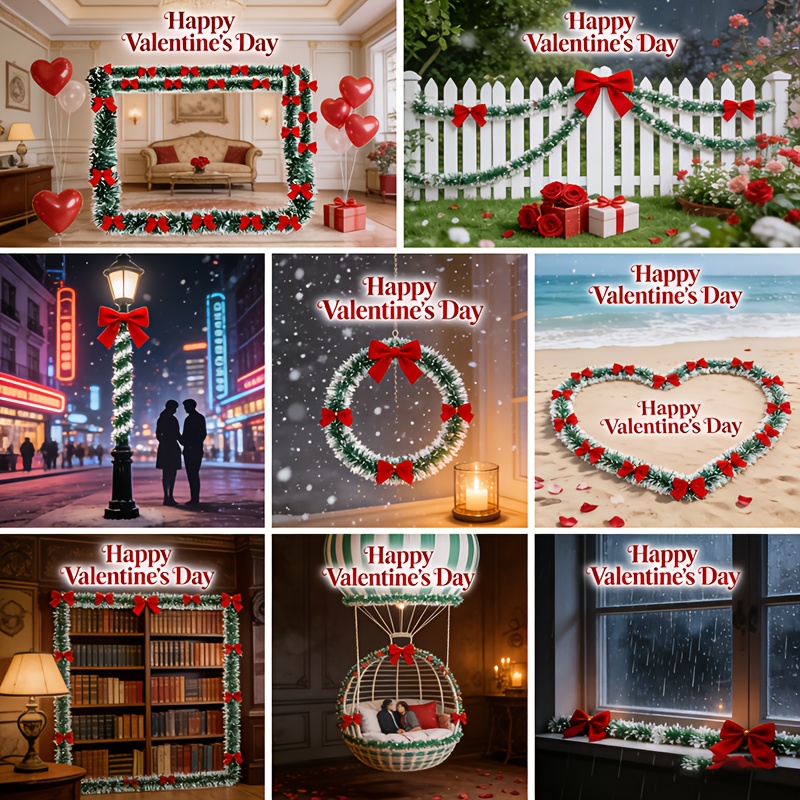 Artificial Christmas Garland X - Tinsel Garland Decoration recension och pris