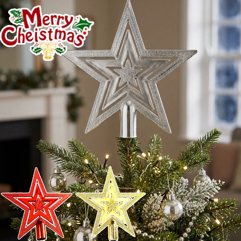 1-20PCS Five Point Star Orname - Star Tree Topper recension och pris
